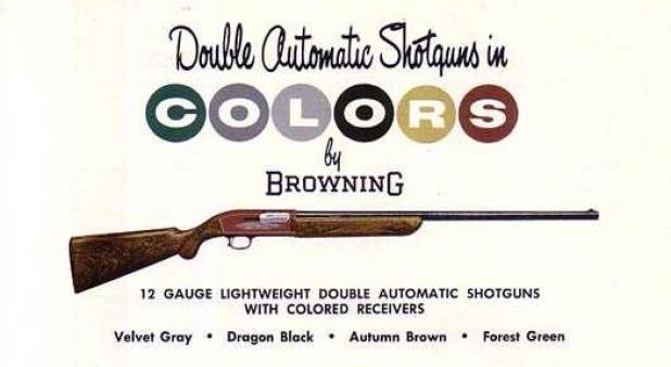Browning double automatic shotgun owners manual